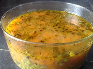 Petits pois carottes simple et rapide