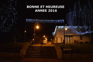 MEILLEURS VOEUX POUR 2016