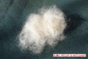 Boules de poils de chien pour nids