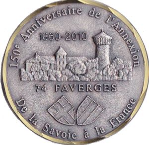 Médaille du 150e anniversaire de l'Annexion