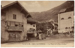 St Ferréol Place et Mont Solliet