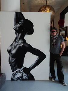 Exposition Philippe Vignal «LIGHTNING FACES»