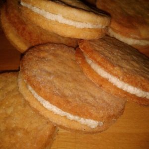 Les "princes", biscuits fourrés version à la vanille