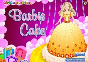 GAMES BARBIE CAKE DECO