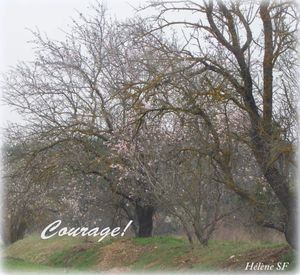 Carte pour donner du courage