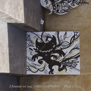Un Gars Dans La Rue au Palais de Tokyo