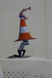 Quand Hérard rencontre Ender vers le quartier du Sentier.