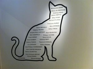 Les chats à la Maison Européenne de la Photographie.