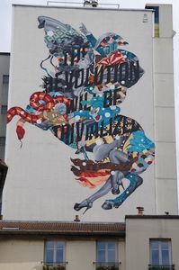 EATON et REKA, rue du Chevaleret dans le XIIIe