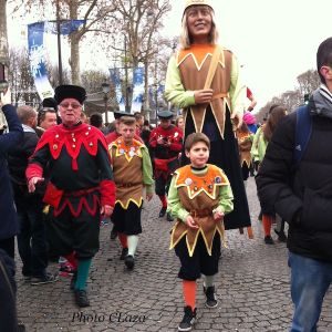1er janvier 2016 sur les Champs Elysées