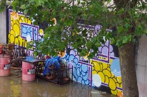 CRUE A PARIS, au MUR XIII, quai François Mauriac
