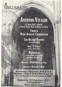 Concert vocal à Moret-sur-Loing (77)