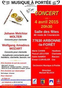 Concert Musique à portée à Arbonne-la-Forêt (77)