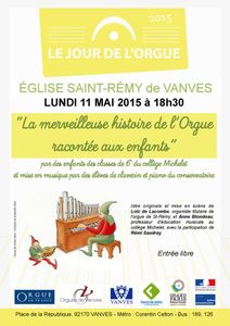 La merveilleuse histoire de l'orgue racontée aux enfants