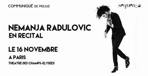 Nemanja Radulovic au théâtre des Champs Elysées