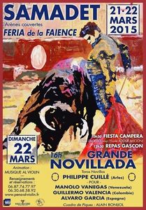 Les Novillos de Samadet sont arrivés.