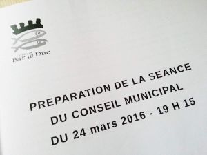 Conseil municipal du 24/03/2016, une minorité constructive