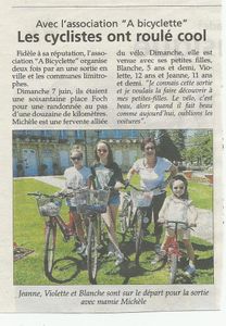 Quelques uns des 95 participants (Orne Hebdo du 9 juin 2015)