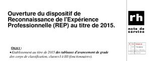 Aux Anciens ... le REP 2015.