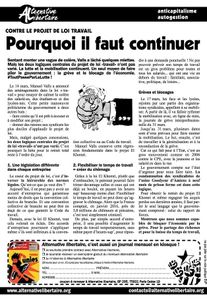 Contre le projet de loi travail