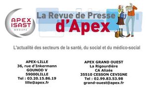 LA REVUE DE PRESSE D'APEX