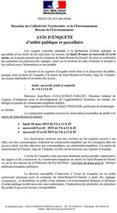 Périmètres de protection des captages