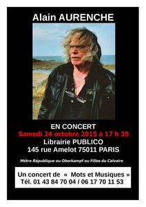Alain AURENCHE en concert