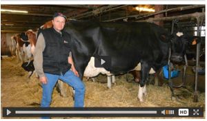 Jean Bernard Girard (Haut Doubs), meilleur éleveur Holstein français 2015