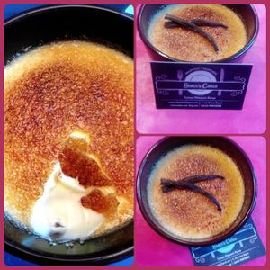 Crème brûlée à la vanille