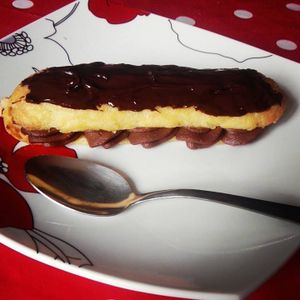 L'éclair au chocolat