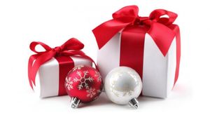 Un Noël en rouge et blanc.