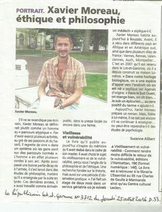 "Portrait" ...de Xavier Moreau
