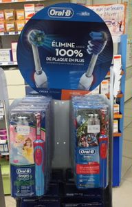 Pour les enfants la gamme oral B est là également à la pharmacie du Thouet