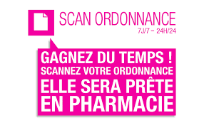 N'attendez plus...scannez nous votre ordonnance