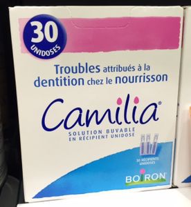 Camilia pour les dents de votre bébé:promotion exceptionnelle à la pharmacie du Thouet