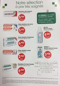 Mois bucco dentaire à la Pharmacie du Thouet