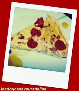 TARTE AUX TOMATES CERISES