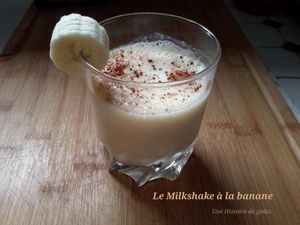 Milk-shake à la banane