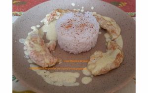 Aiguillettes de poulet au curry et au paprika