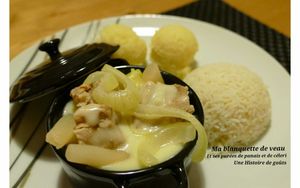 Ma blanquette de veau et ses purées de panais et céleri - Battle Food #36