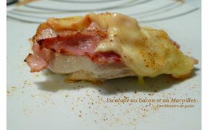 Escalope au bacon et au Maroilles