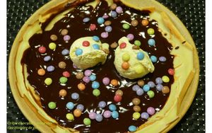 La crêpe chocolat / smarties