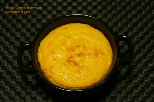 Flan aux carottes et au parmesan