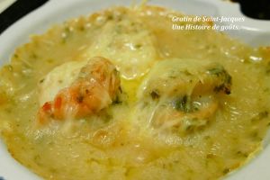 Gratin de Saint-Jacques