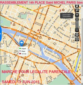 samedi 13 juin 2015 MARCHE POUR LEGALITE PARENTALE