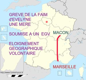 Grève de la faim et pétition d'une mère pour dénoncer la lenteur judiciaire et les Eloignements Géographiques Volontaires