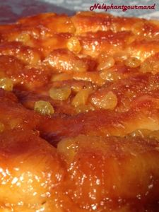 Tarte tatin à la banane pour les addicts de la tatin