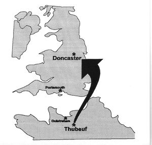 Une rue Doncaster à St Michel ... ?!!!