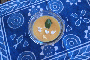 Gazpacho aux carottes et à l’orange