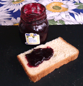 Confiture de mûres sauvages